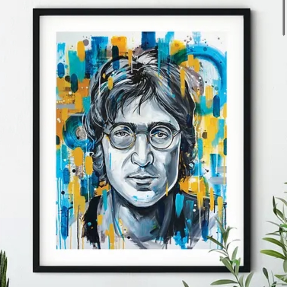 John Lennon Art print - unframed art print !